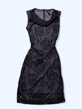 Vintage Romantic Floral Lace Dress